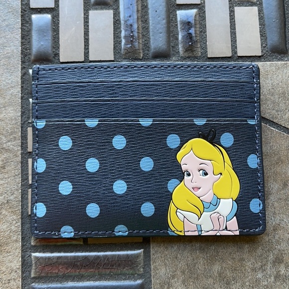 disney x kate spade new york alice card holder - Picture 9 of 16